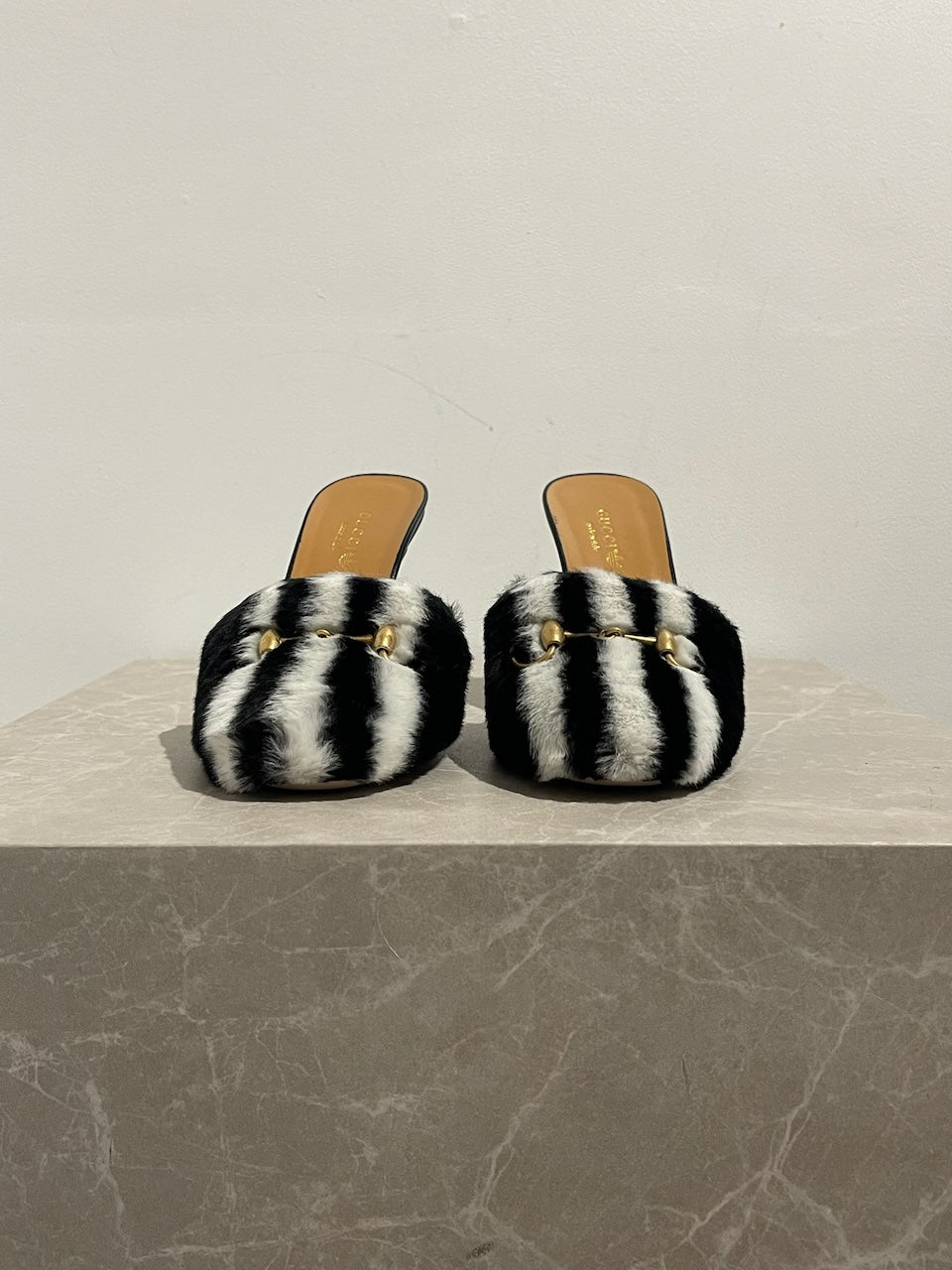 Mules Gucci x Adidas noires T.38