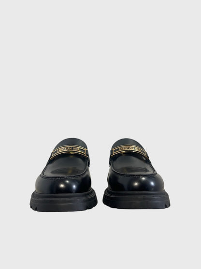 Mocassins Dior Code noirs T.41