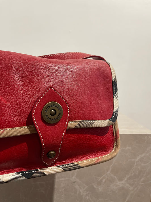 Sac Burberry rouge