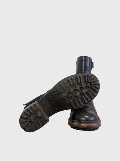 Bottines Chanel noires T.36,5