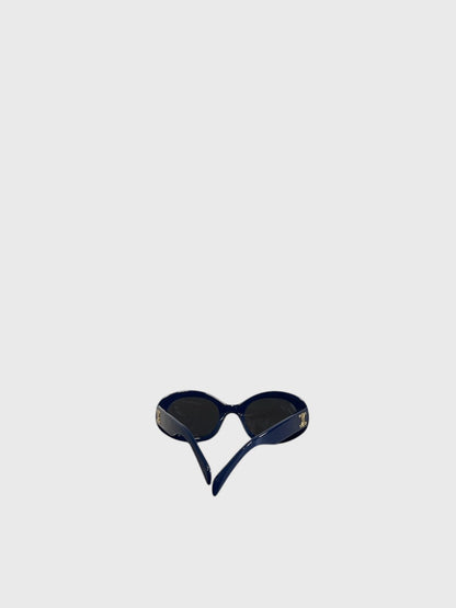 Lunettes Celine Triomphe bleues