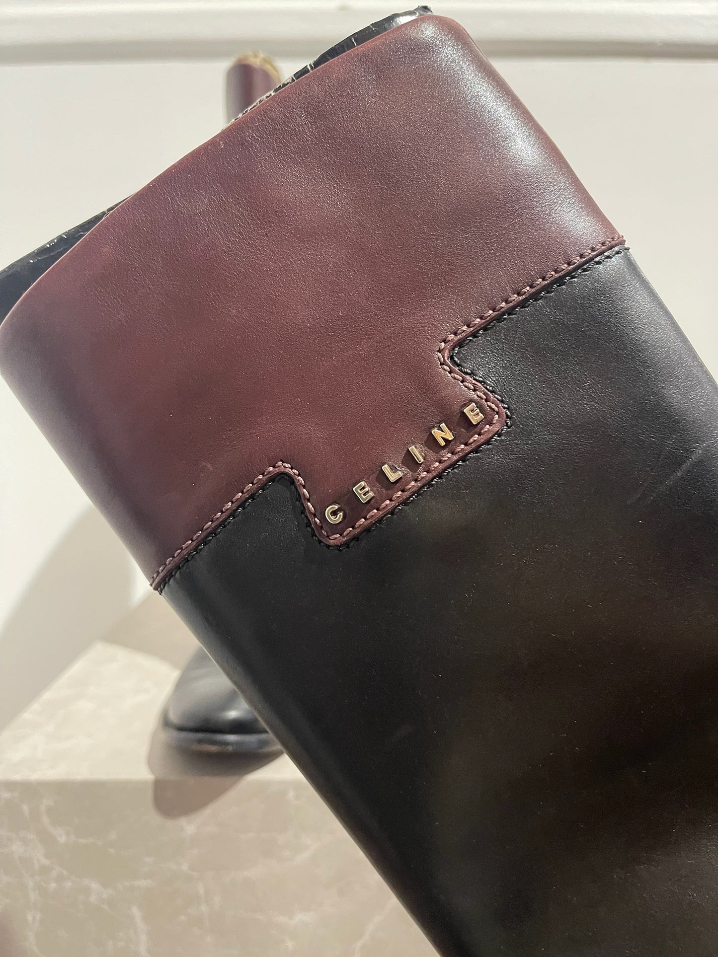 Bottes Celine noires T.36