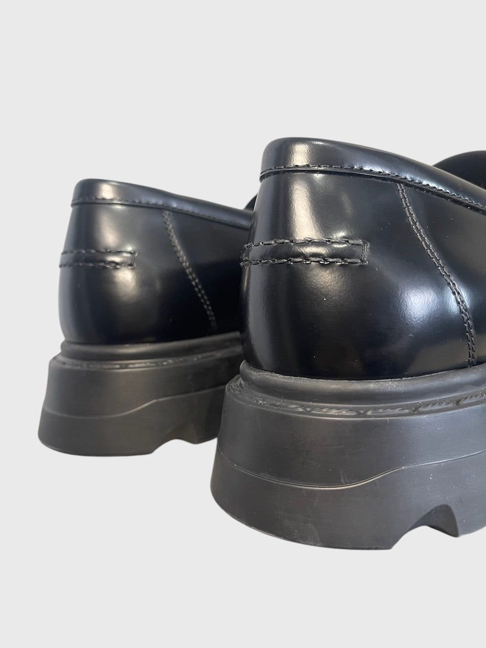 Mocassins Dior Code noirs T.41