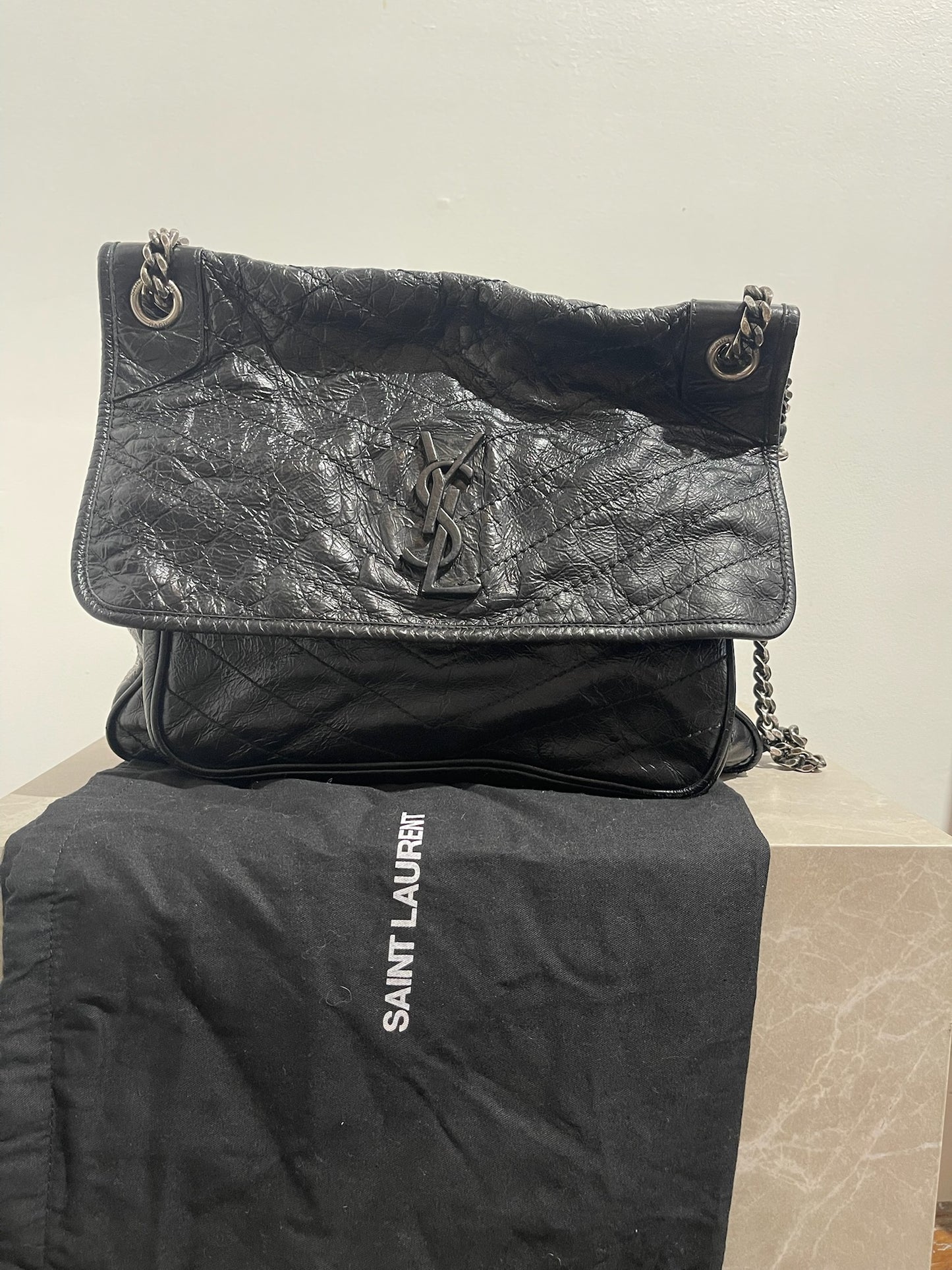 Sac Saint Laurent Niki noir