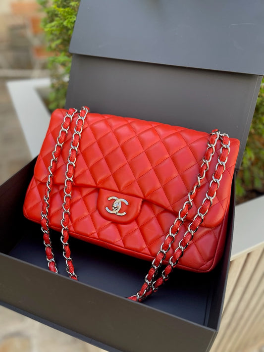 Sac Chanel Timeless rouge