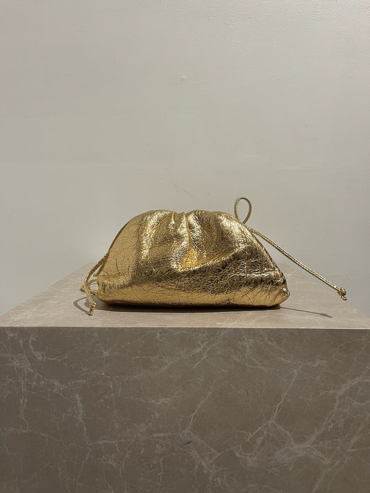 Sac Bottega Veneta Mini Pouch doré