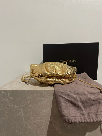 Sac Bottega Veneta Mini Pouch doré