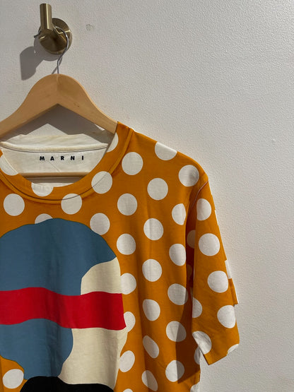 T-shirt Marni orange T.36