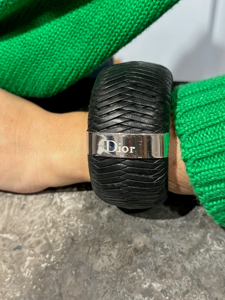 Bracelet Dior noir