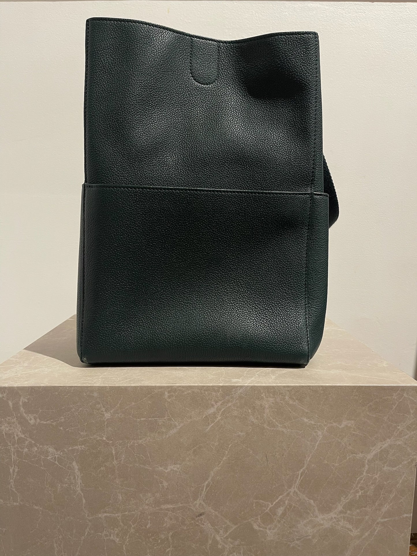 Sac Celine Seau sangle vert