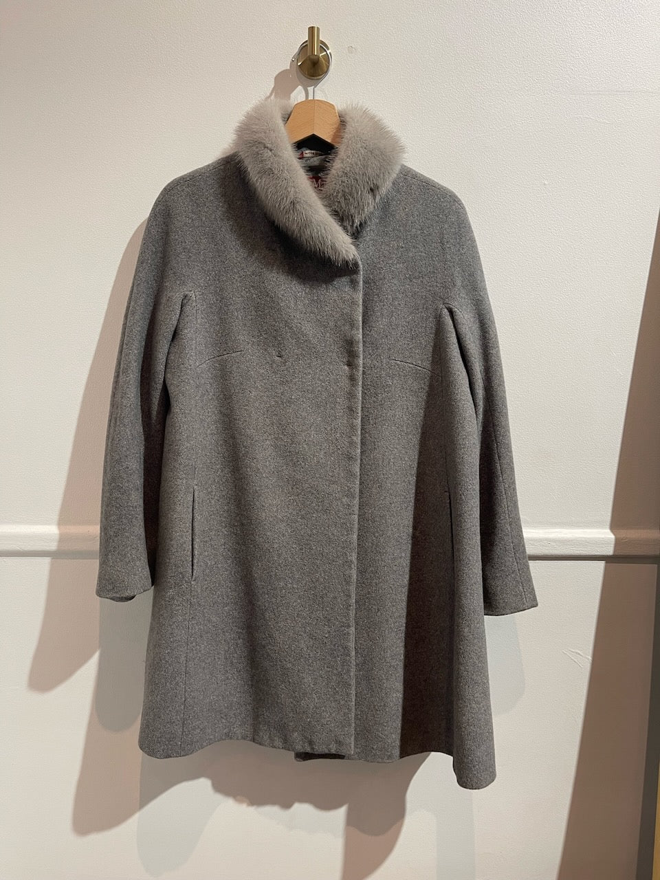 Manteau Max Mara gris T.38