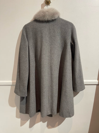 Manteau Max Mara gris T.38