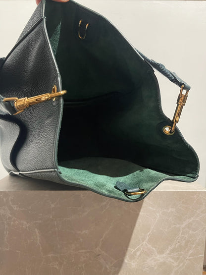 Sac Celine Seau sangle vert