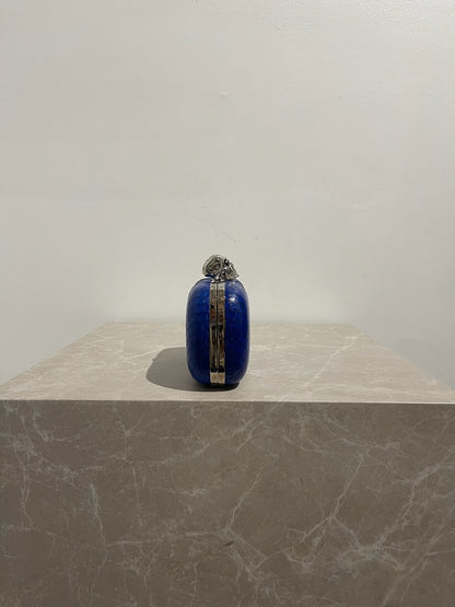 Minaudière Alexander McQueen bleue