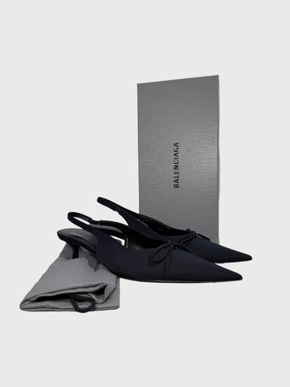 Mules Balenciaga Knife noires T.40