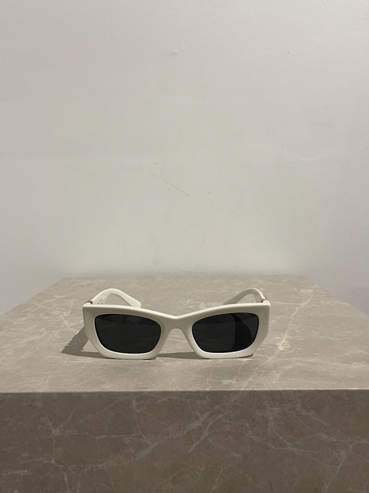 Lunettes Miu Miu blanches
