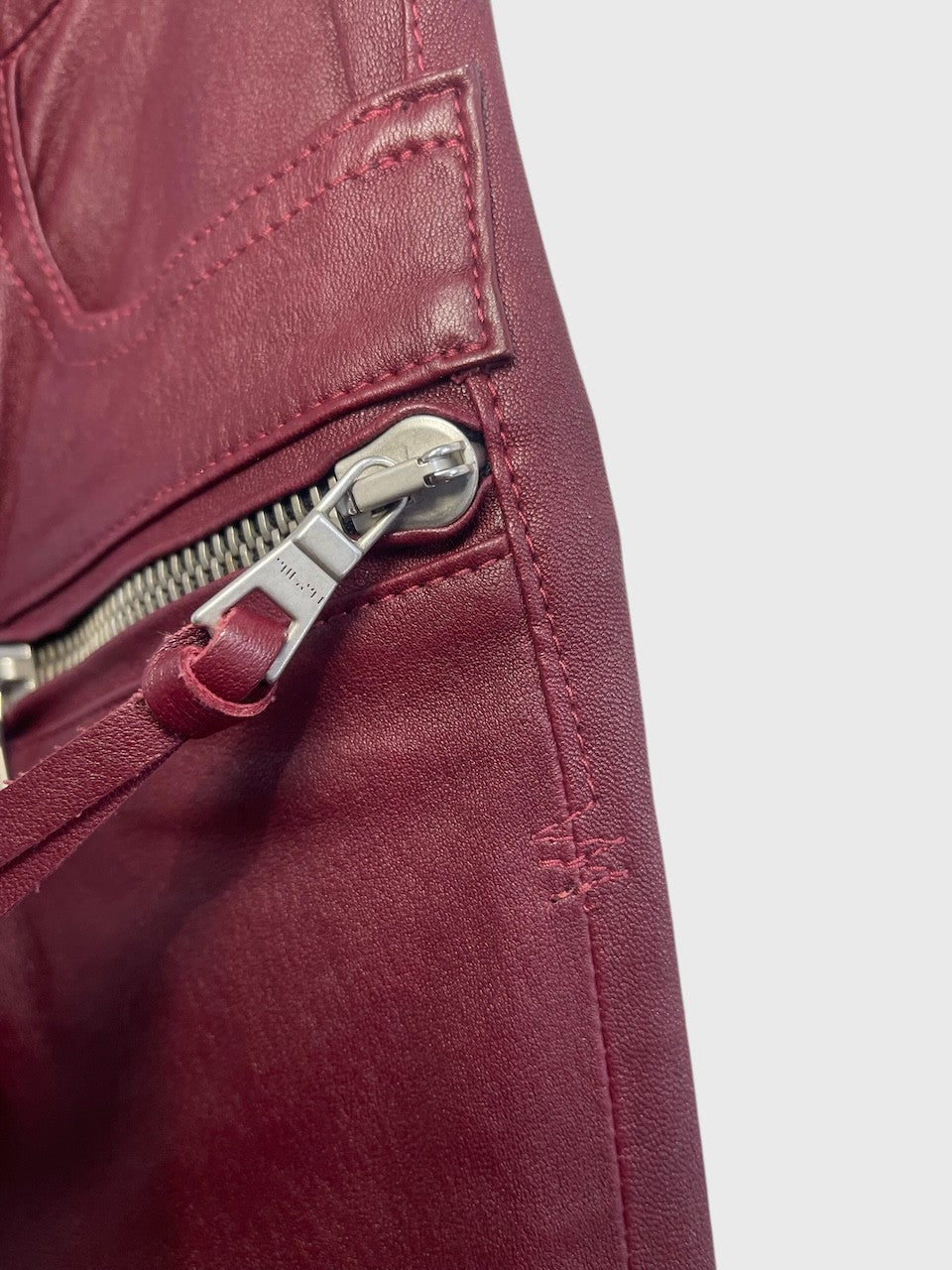 Pantalon Unravel Project bordeaux T.25
