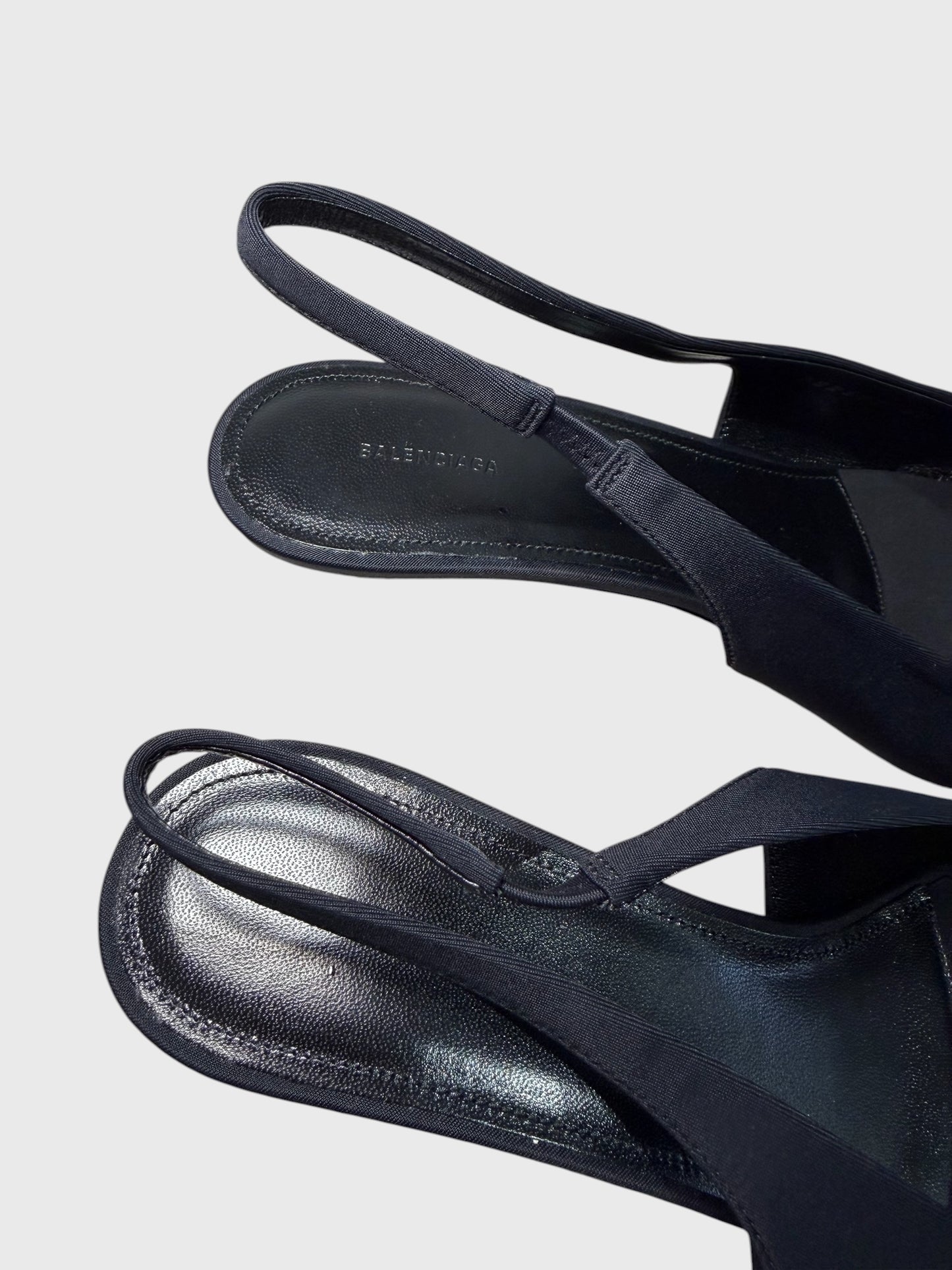 Mules Balenciaga Knife noires T.40