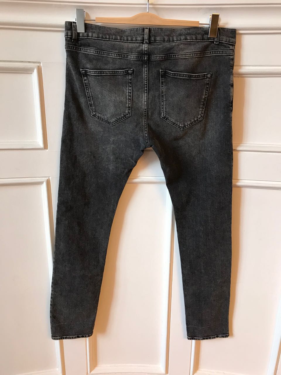 Jeans Balenciaga gris T.34 NEUF