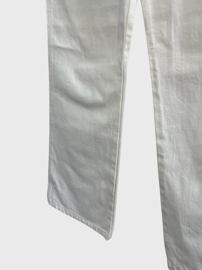 Jeans Celine blanc T.28