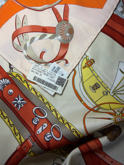 Foulard Hermès Les voitures nouvelles 70