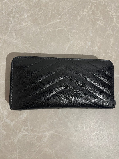 Portefeuille Saint Laurent noir