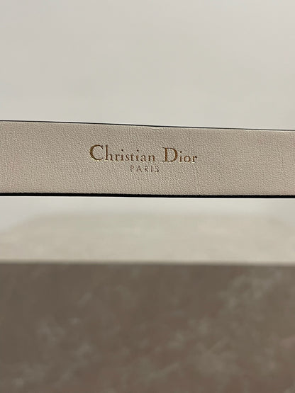 Ceinture Dior blanche T.80