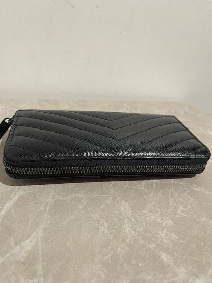 Portefeuille Saint Laurent noir