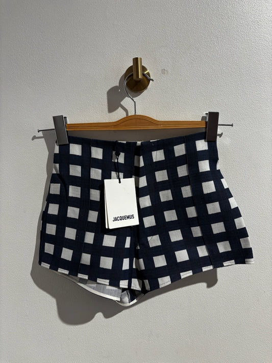 Short Jacquemus bleu T.32 NEUF