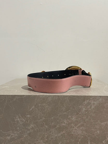 Ceinture Versace rose T.70