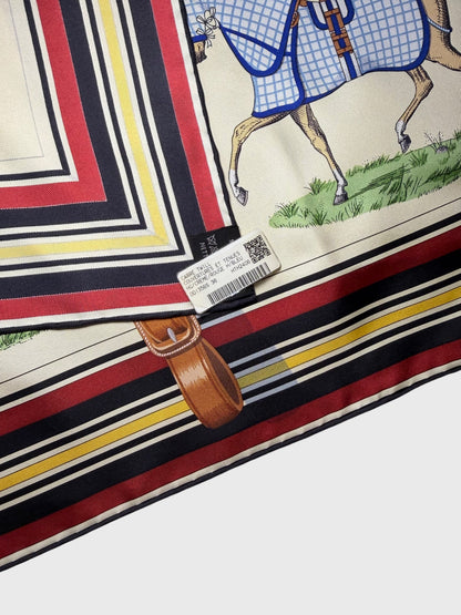 Foulard Hermès Couvertures et Tenues 90