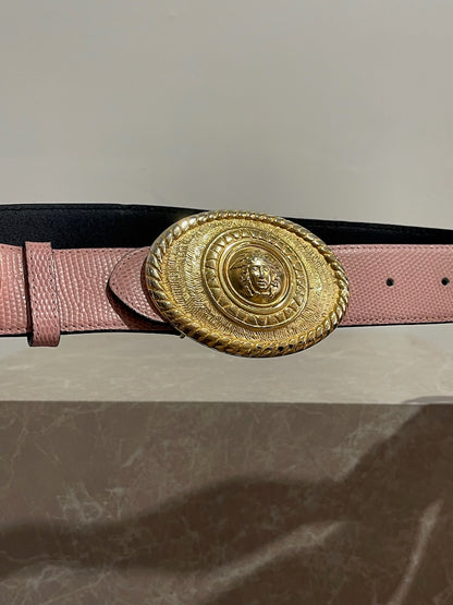Ceinture Versace rose T.70