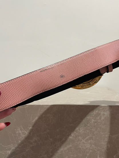 Ceinture Versace rose T.70