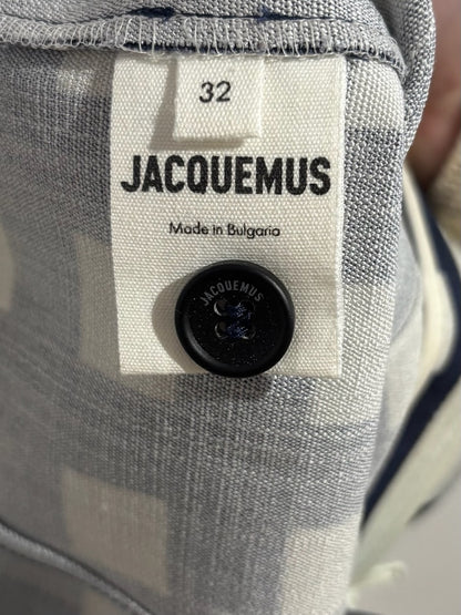 Short Jacquemus bleu T.32 NEUF