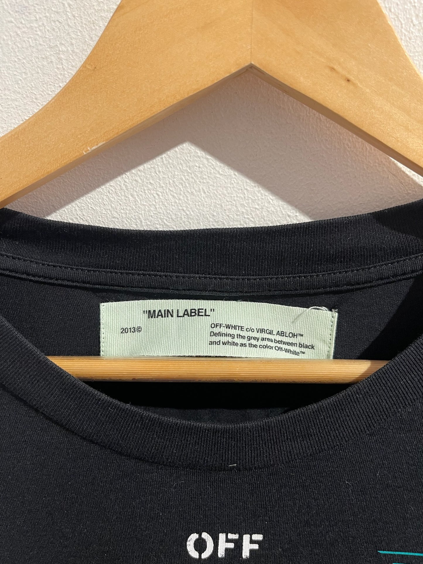 T-shirt Off-White noir T.S