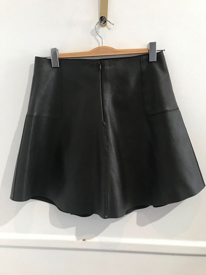 Jupe Carven en cuir T.40