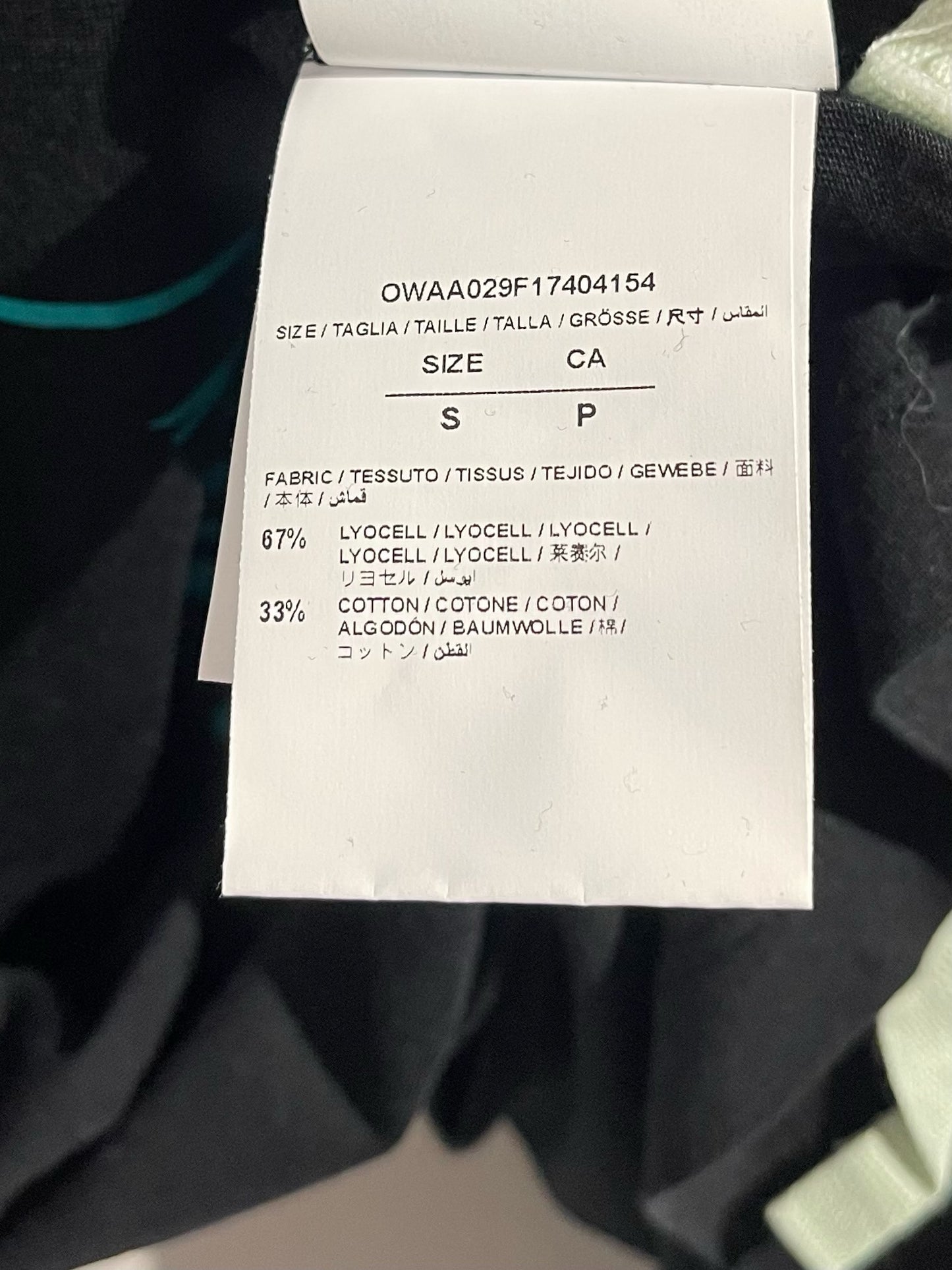 T-shirt Off-White noir T.S