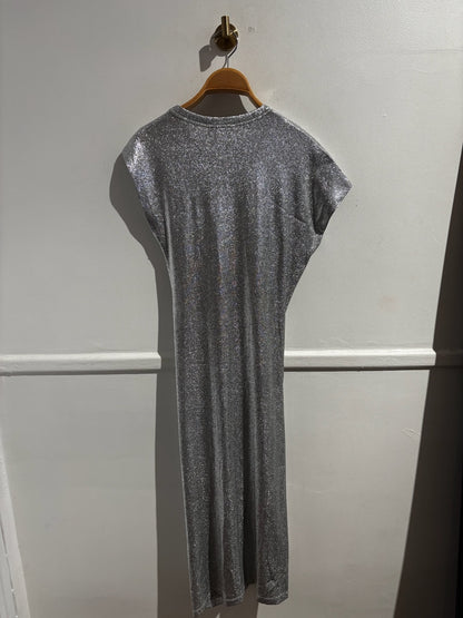 Robe Paco Rabanne argentée T.36 NEUVE