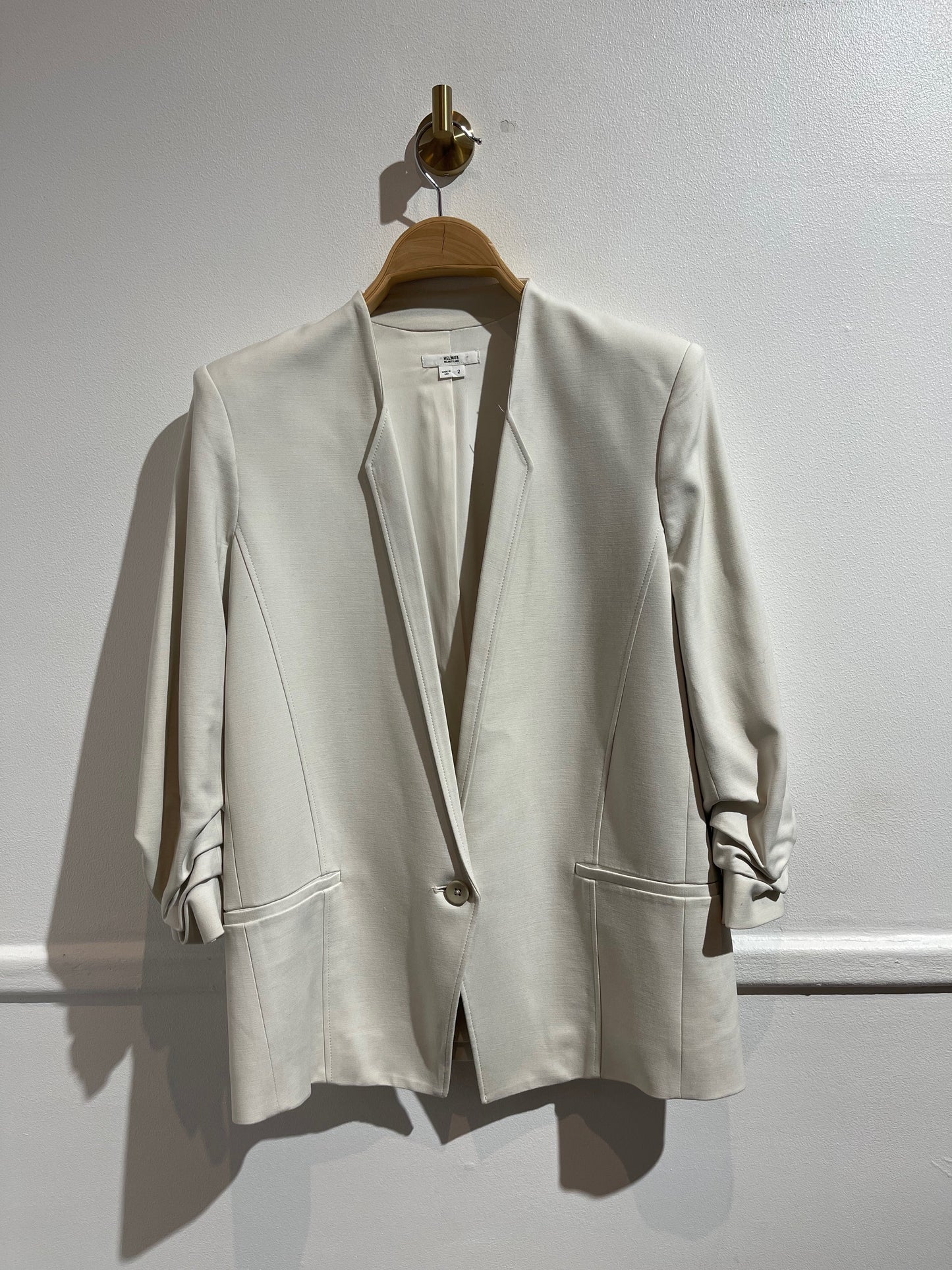 Veste Helmut Lang blanche T.2