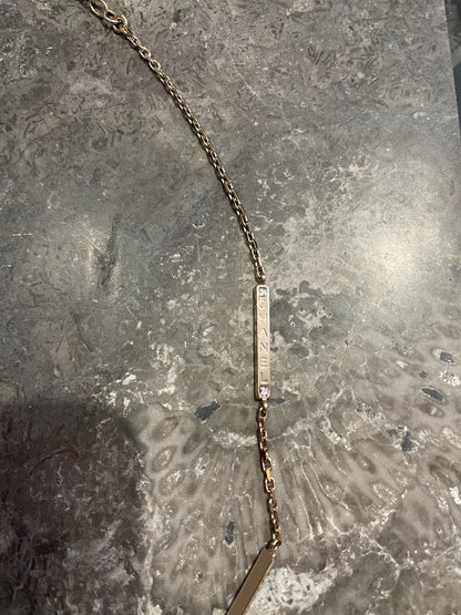 Collier Chanel chaine CC