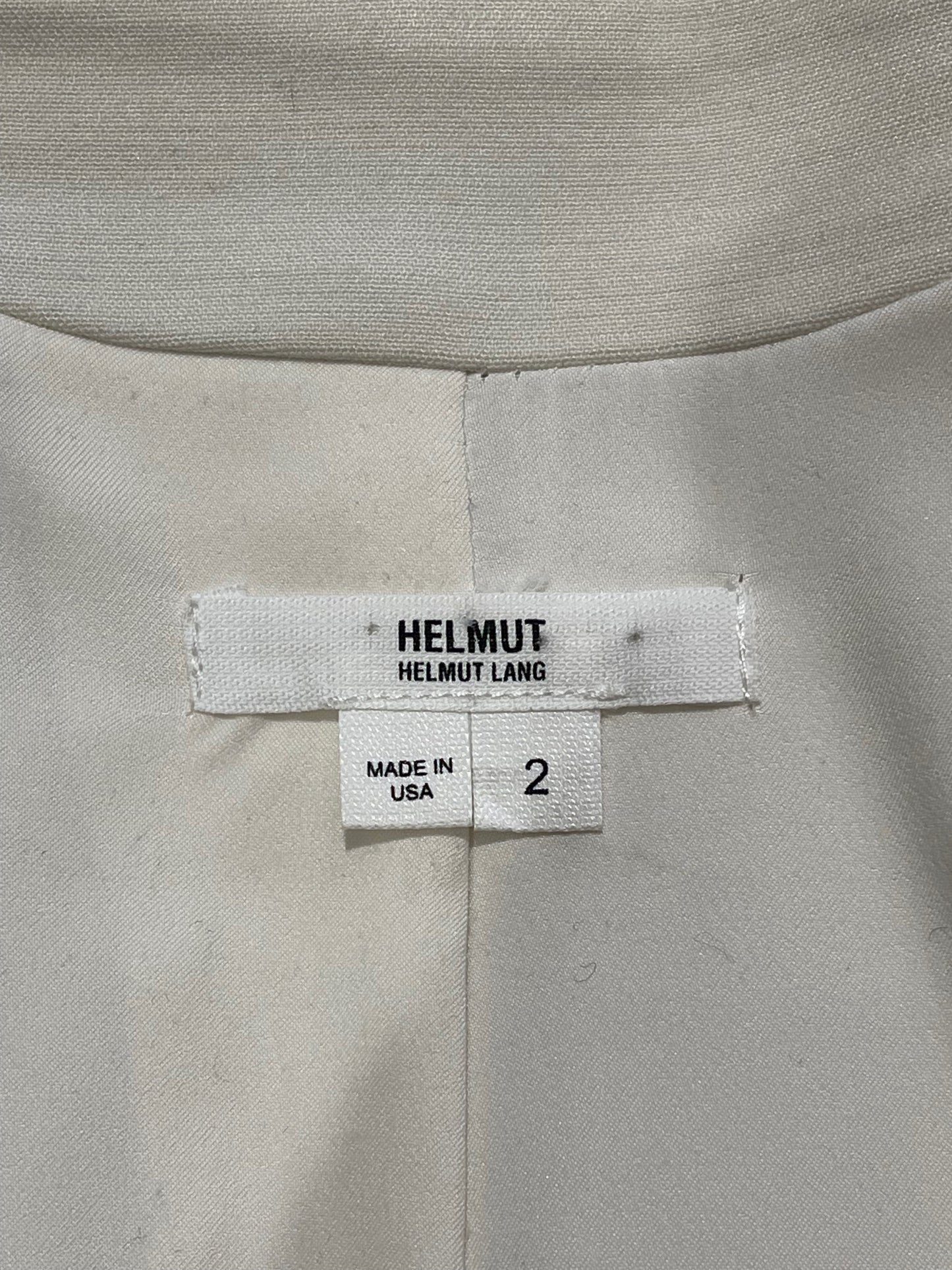 Veste Helmut Lang blanche T.2