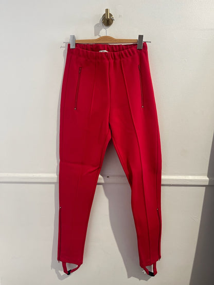 Pantalon Balenciaga rouge T.XS