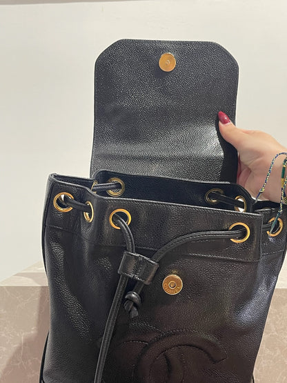 Sac à dos Chanel noir