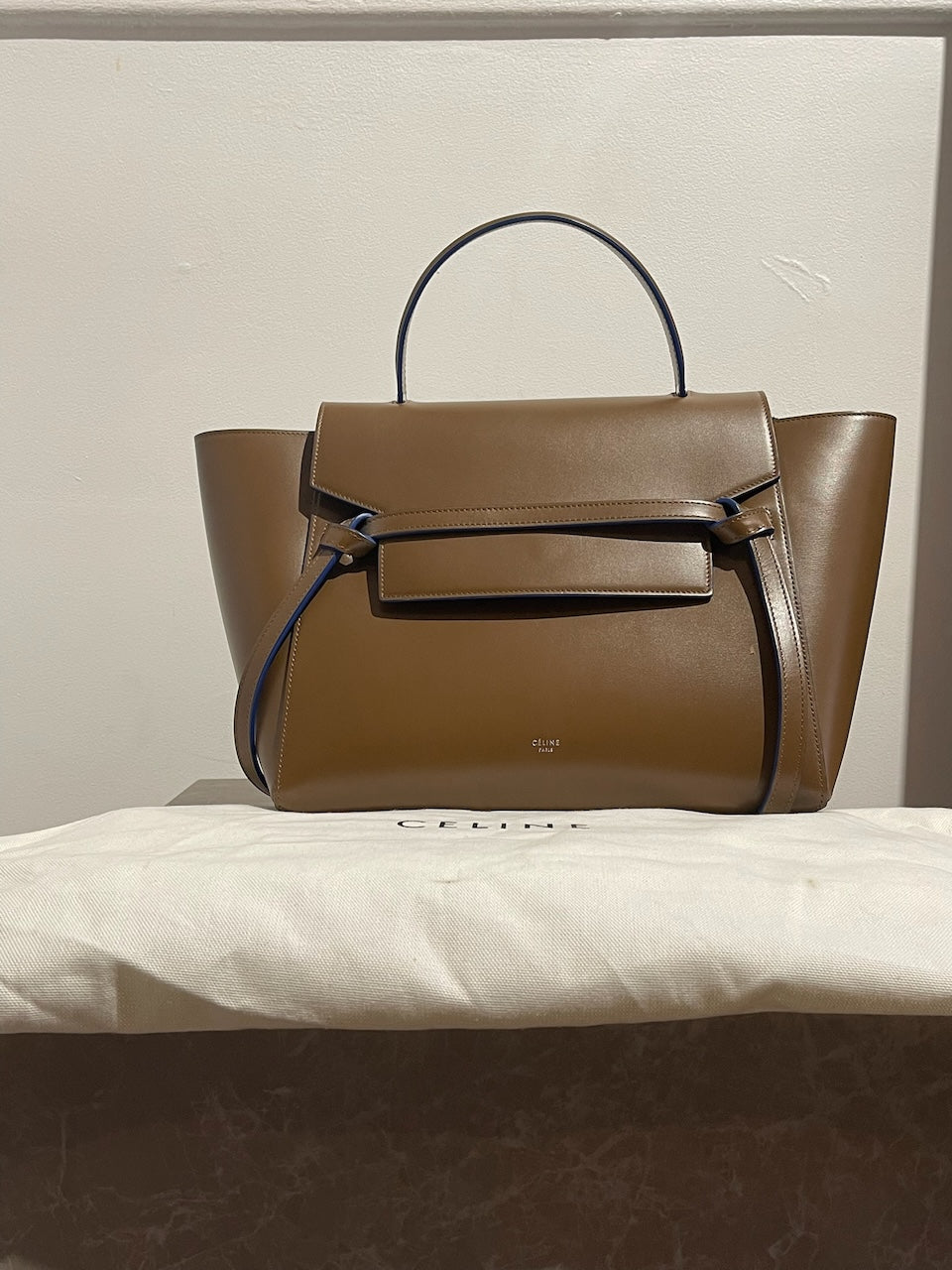 Sac Celine Belt marron