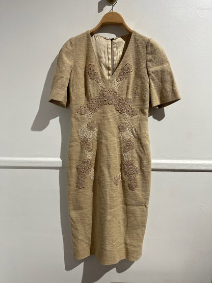 Robe Dolce & Gabbana beige T.36 NEUVE