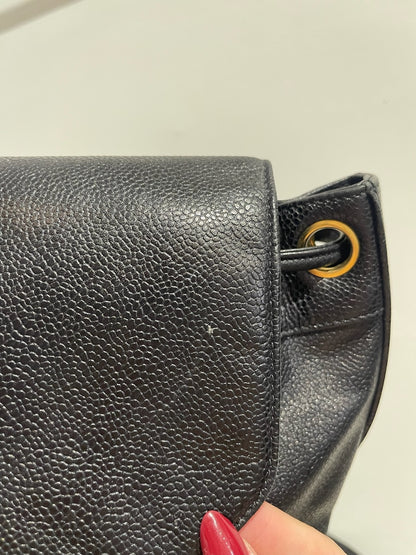 Sac à dos Chanel noir
