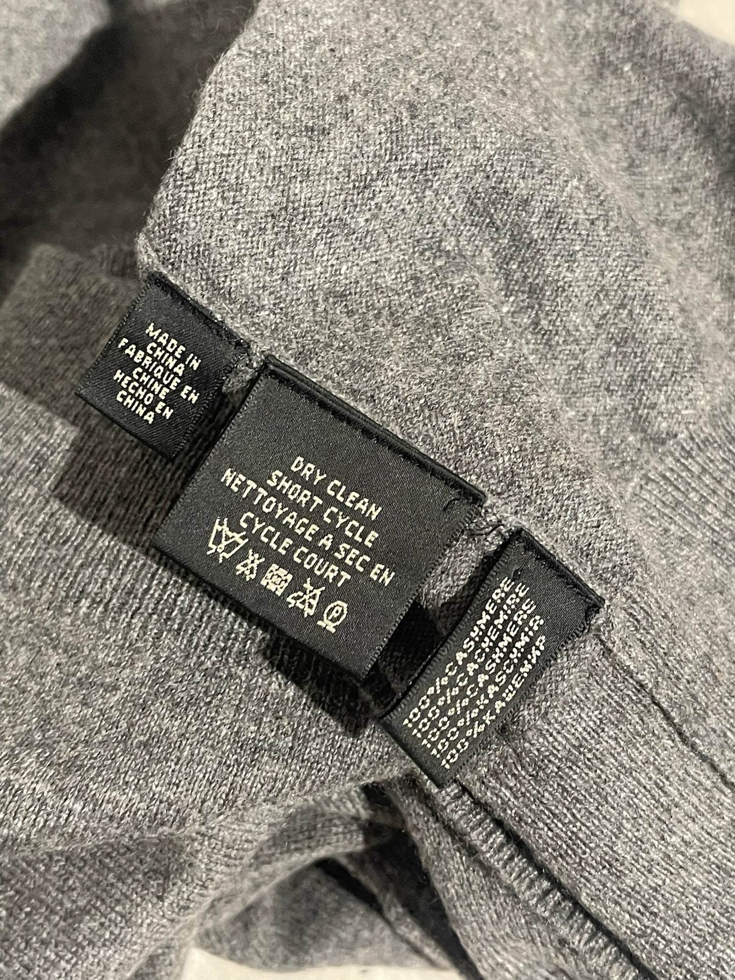 Pull Ralph Lauren gris T.M