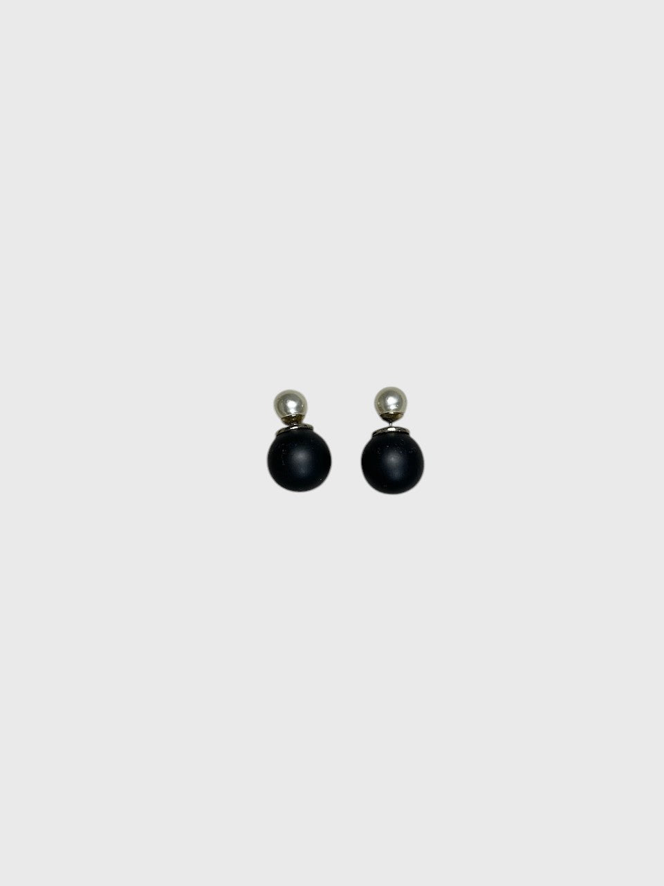Boucles d'oreilles Dior Tribale noires