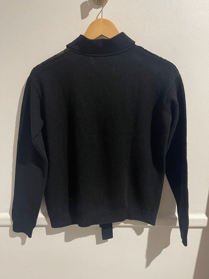 Pull Valentino dentelle noire T.S