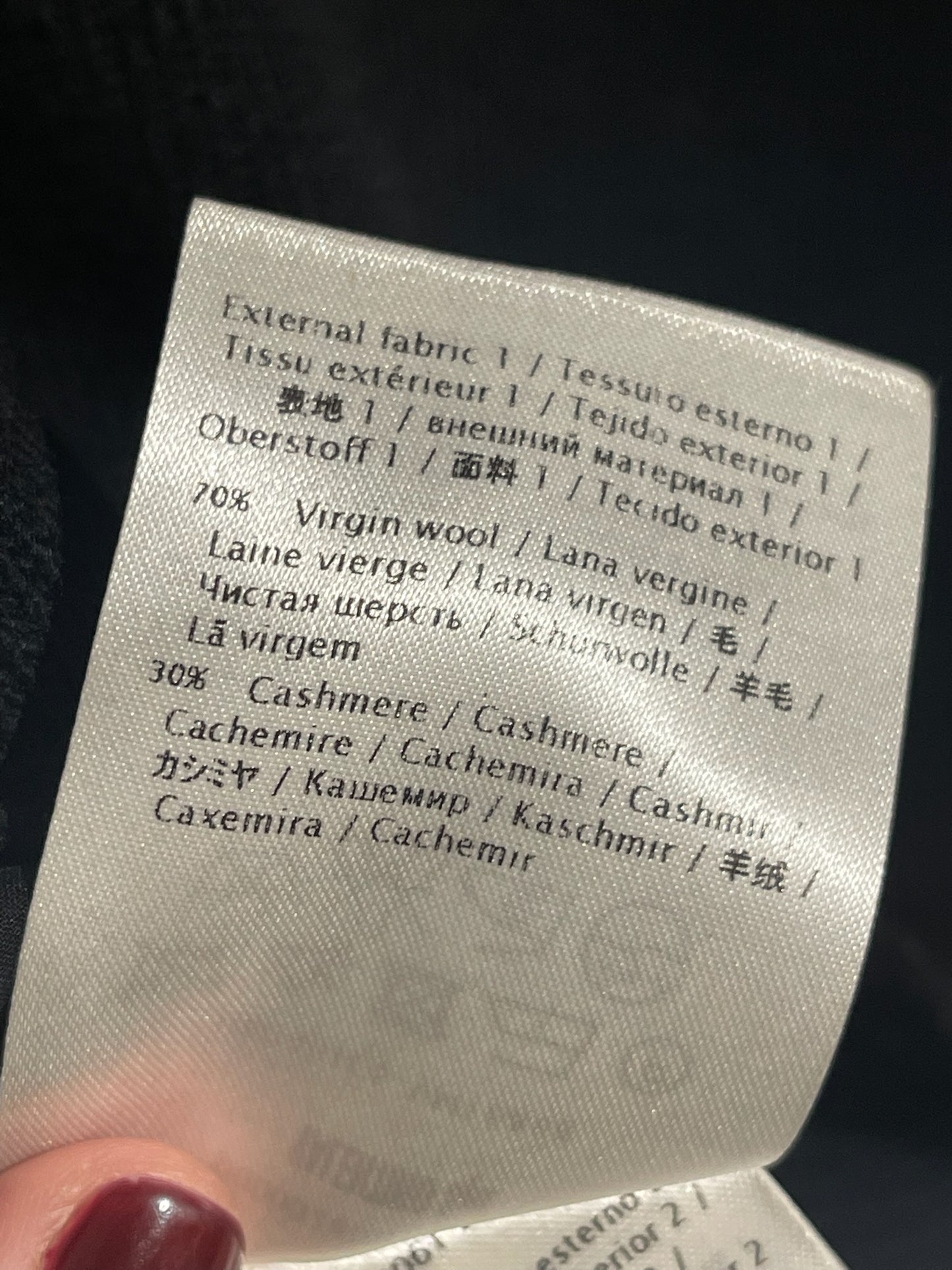 Pull Valentino dentelle noire T.S